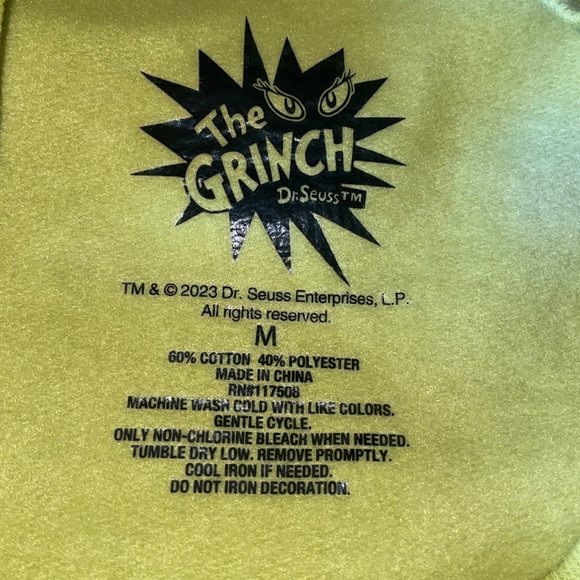 Grinch Christmas Holiday Crewneck Pullover Character Cozy Sweatshirt Gift New - Picture 3 of 4